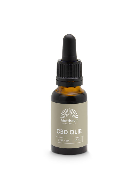 Mattisson CBD olie 2.78% 20 Milliliter