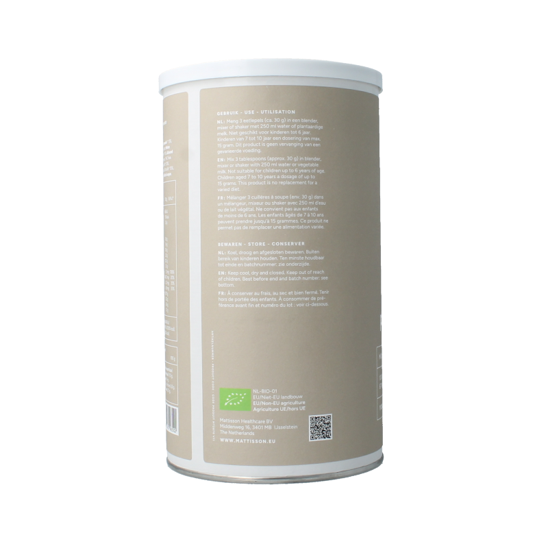 Mattisson Organic vegan protein blend 67% bio 400 Gram