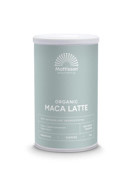 Mattisson Latte maca cacao - ceylon kaneel bio 160.00 Gram
