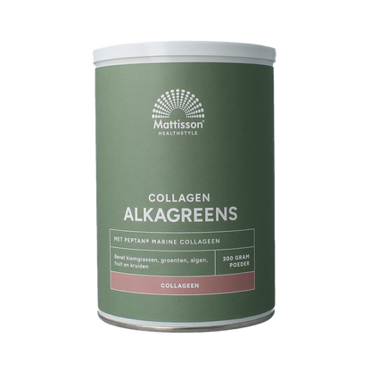 Mattisson Collagen collageen AlkaGreens poeder 300 Gram