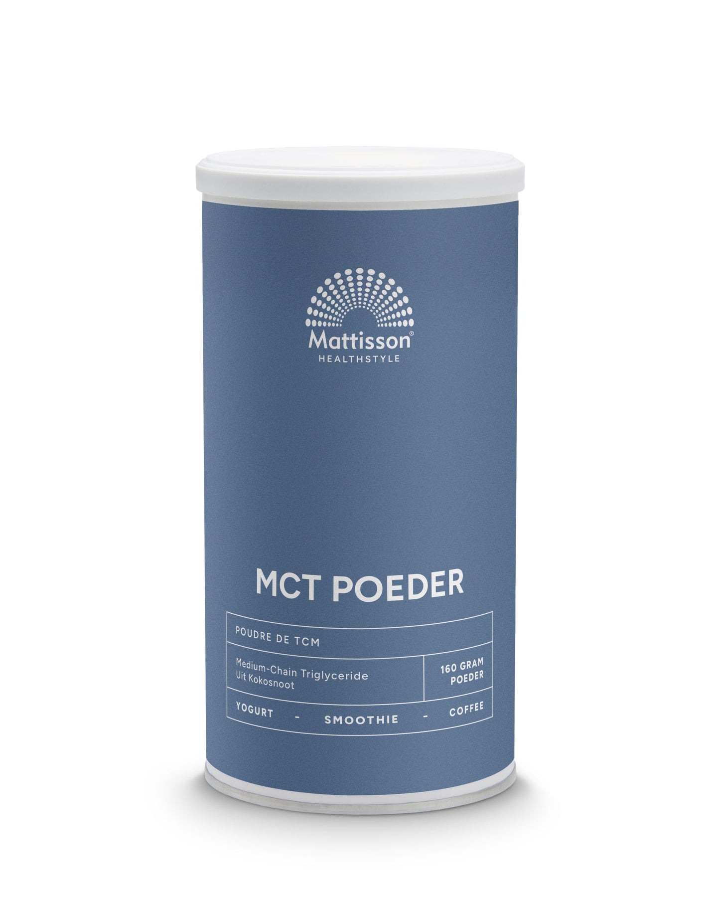 Mattisson MCT Poeder coconut pure 160.00 Gram