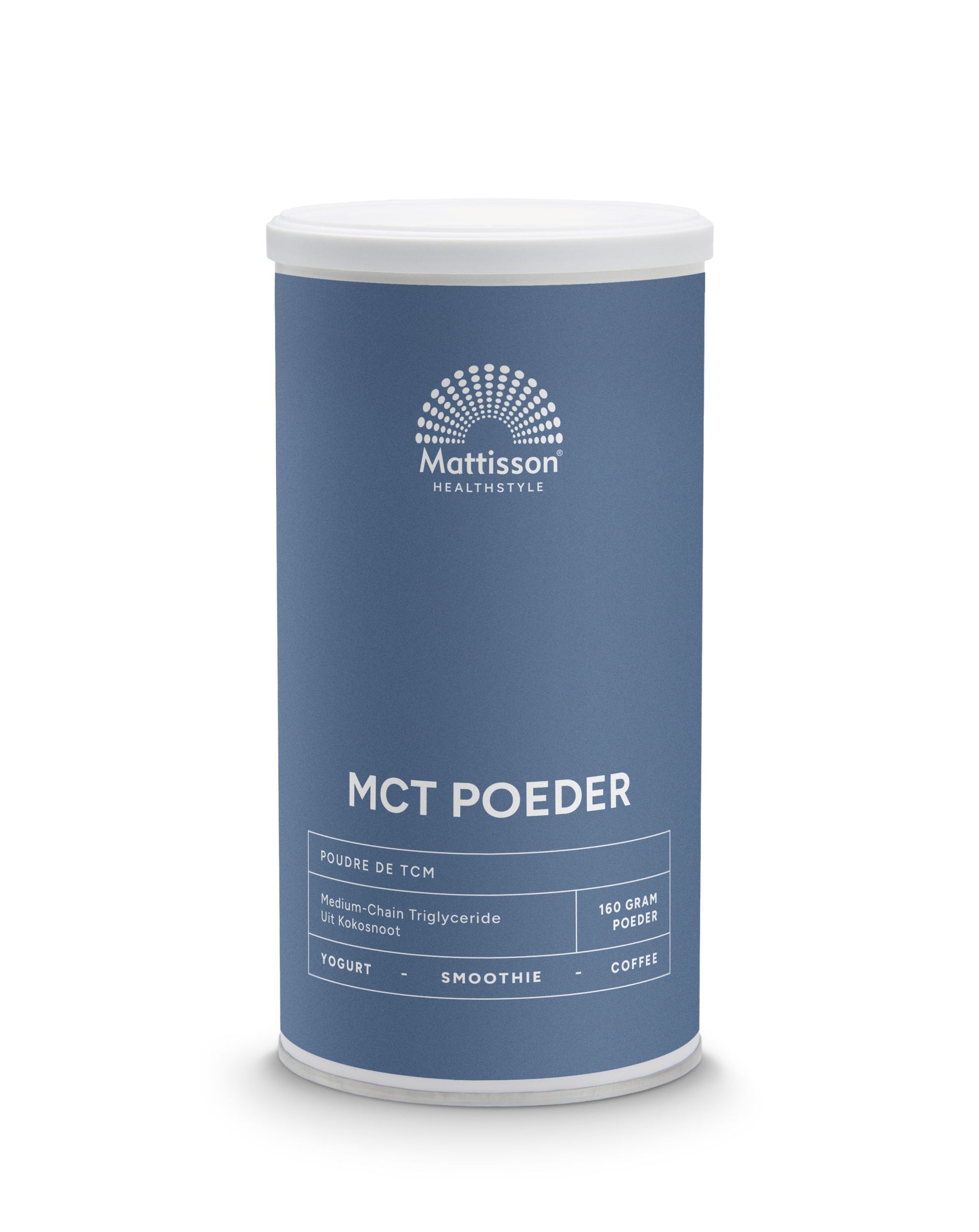 Mattisson MCT Poeder coconut pure 160.00 Gram