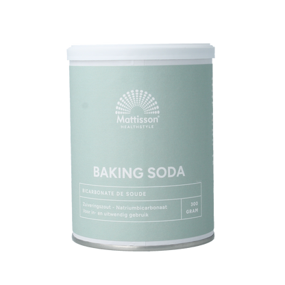 Mattisson Baking soda zuiveringszout natriumbicarbonaat 300 Gram