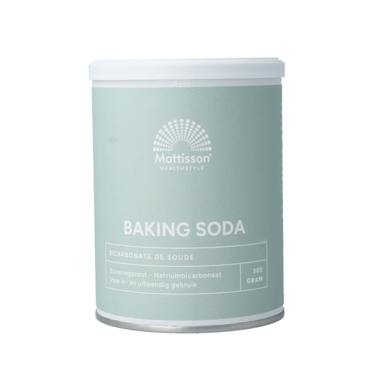 Mattisson Baking soda zuiveringszout natriumbicarbonaat 300 Gram