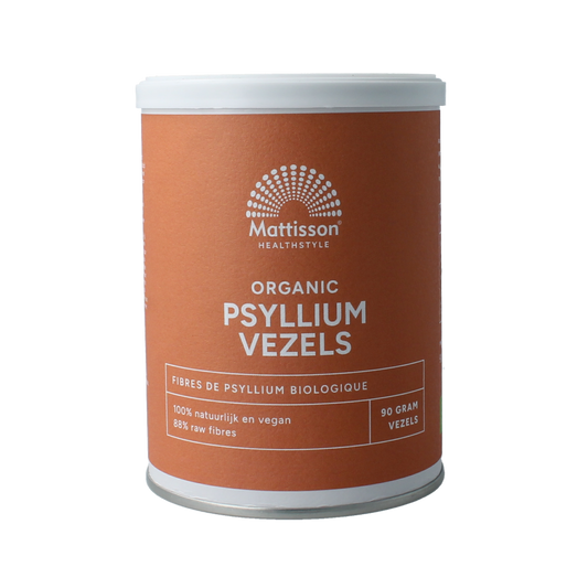 Mattisson Psyllium vezels bio 90.00 Gram