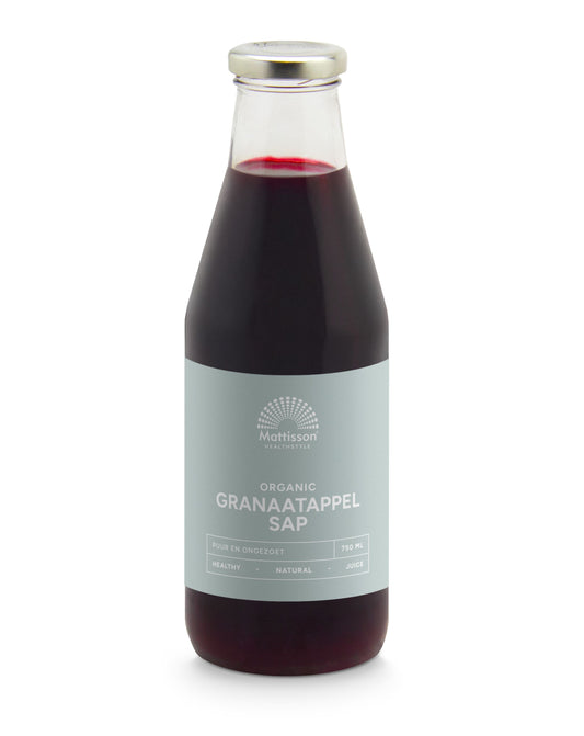 Mattisson Granaatappelsap bio 750 Milliliter
