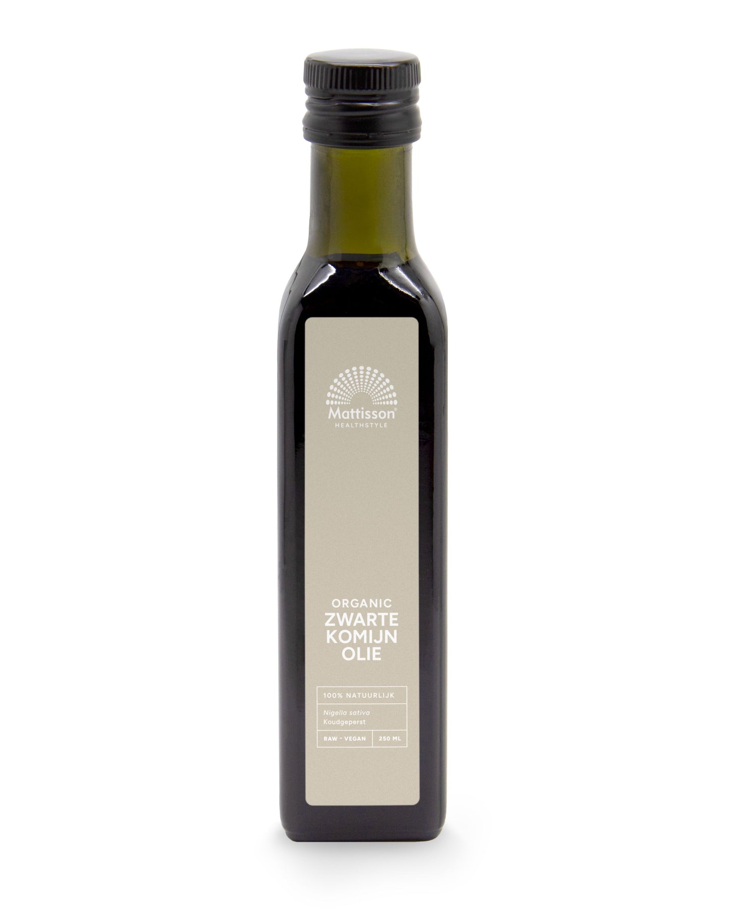Mattisson Zwarte komijn olie bio 250 Milliliter