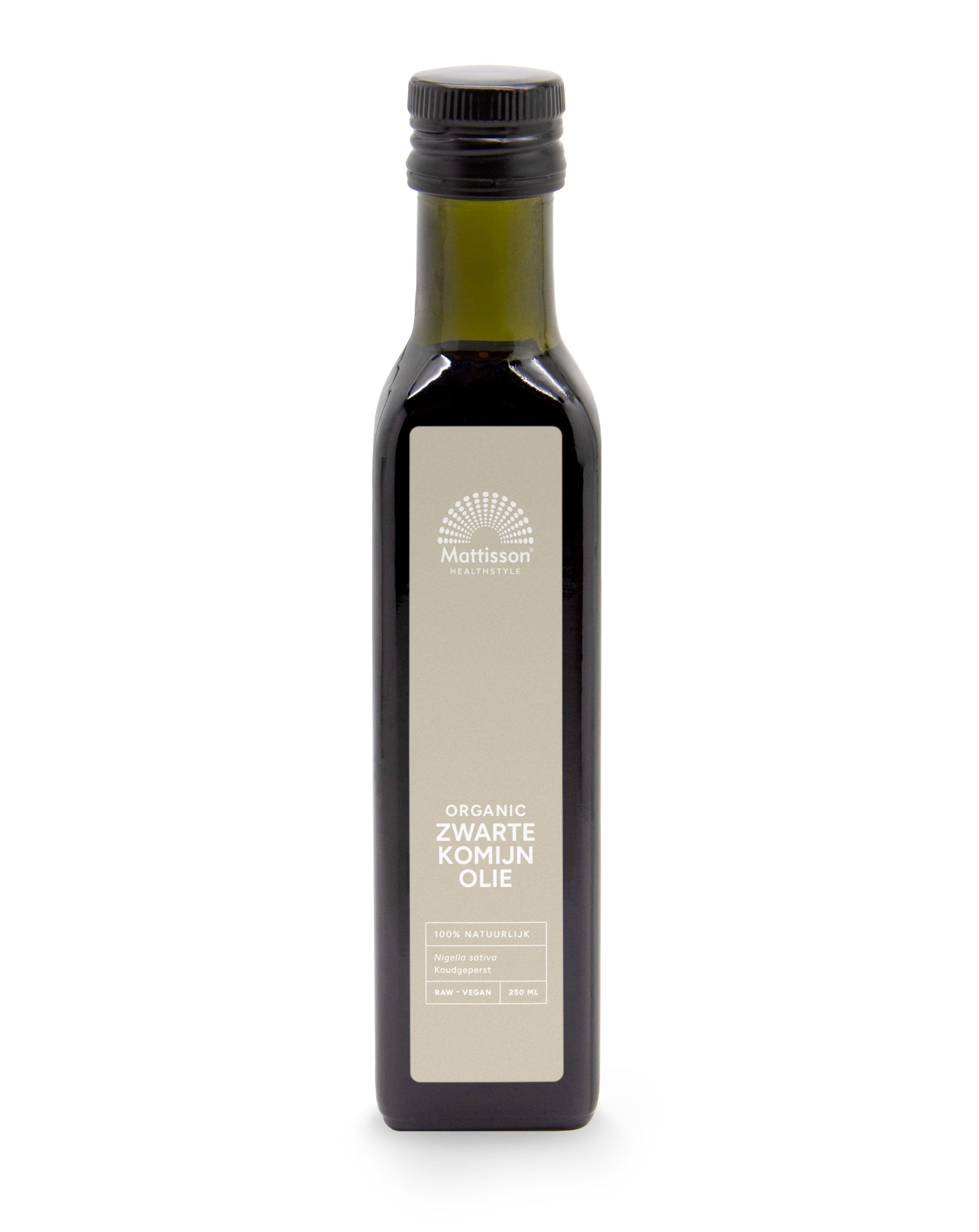 Mattisson Zwarte komijn olie bio 250 Milliliter