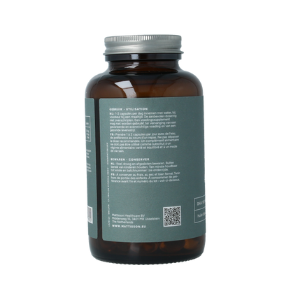 Mattisson Vegan omega 3 algenolie DHA 150mg EPA 75mg 180 Vegetarische capsules