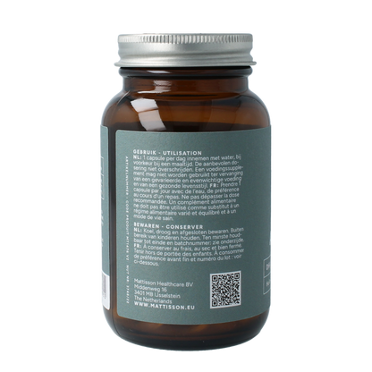 Mattisson Vegan omega-3 algenolie DHA 260mg 60 Vegetarische capsules