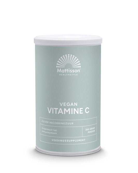 Mattisson Vitamine C poeder zuiver ascorbinezuur 350.00 Gram