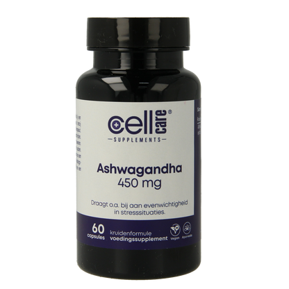 CellCare Ashwagandha 450mg 60.00 Capsules