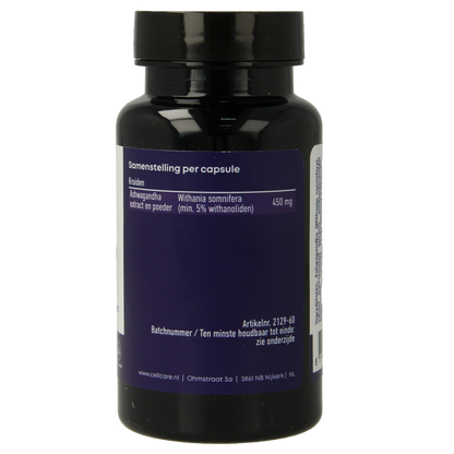 CellCare Ashwagandha 450mg 60 Capsules