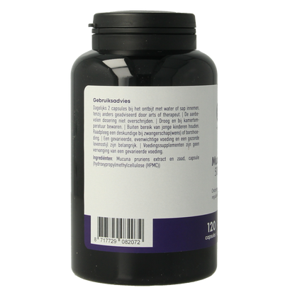 CellCare Mucuna pruriens 500mg (25% L-dopa) 120 Capsules