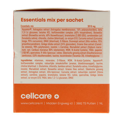 CellCare Cell Essentials multivitamine poeder 30 Zakjes