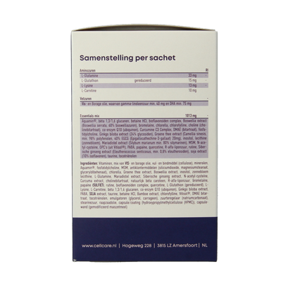 CellCare Cell essentials capsules 30 Sachets