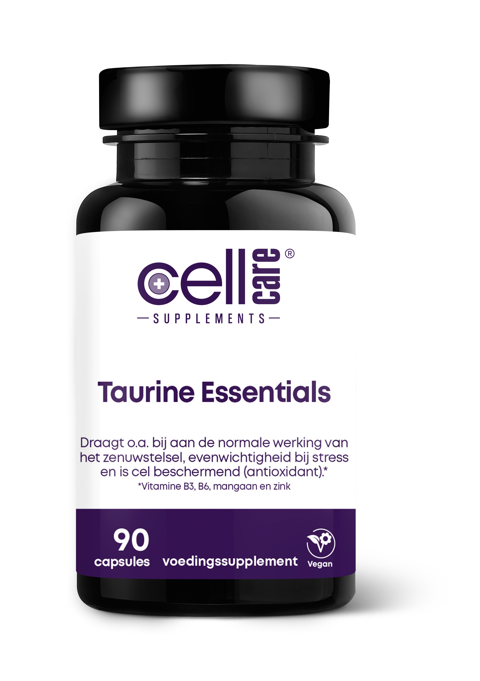CellCare Taurine essentials 90.00 Capsules