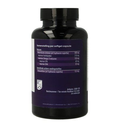 CellCare Omega-3 krill  120 Softgels