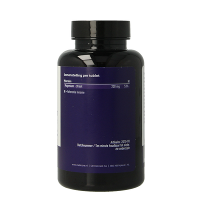 CellCare Magnesium 200mg elementair  90 Tabletten