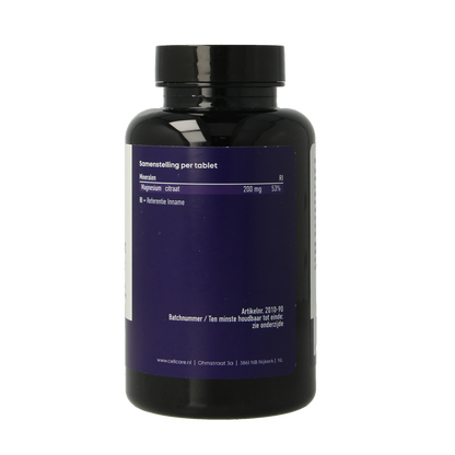 CellCare Magnesium 200mg elementair  90.00 Tabletten