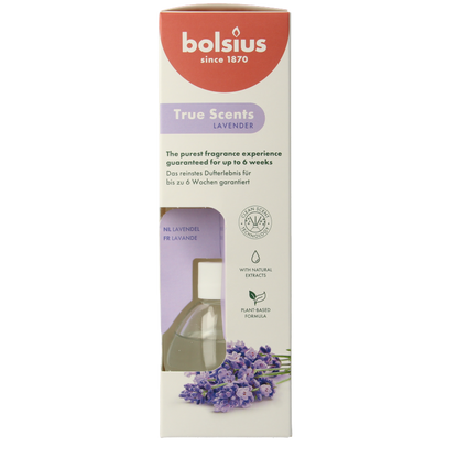 Bolsius True Scents geurverspreider lavender 60 Milliliter