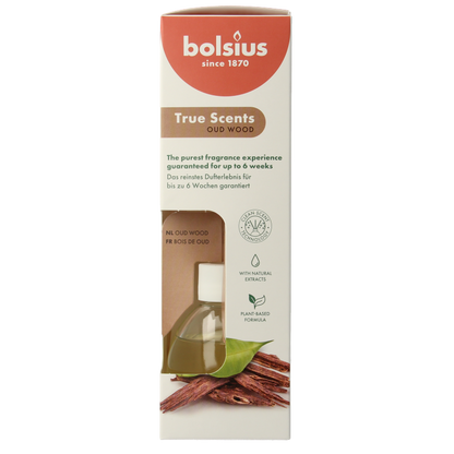 Bolsius True Scents geurverspreider oud wood 60 Milliliter