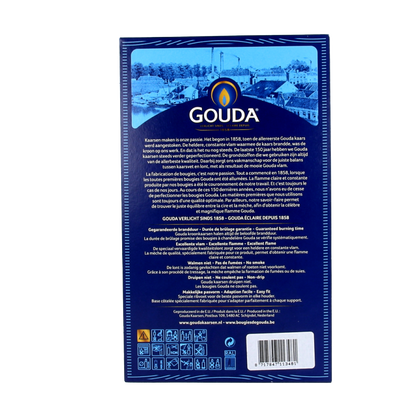 Gouda Kroonkaars ivoor 200/24 10 Stuks