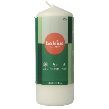Bolsius Stompkaars 150/58 cloudy white 1 Stuks