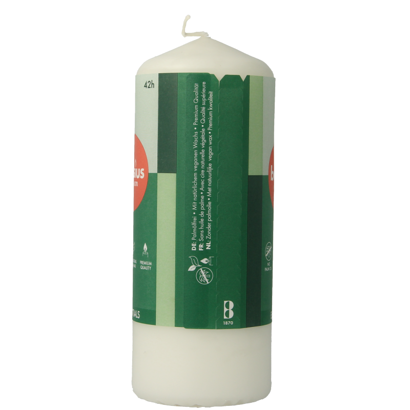 Bolsius Stompkaars 150/58 cloudy white 1 Stuks