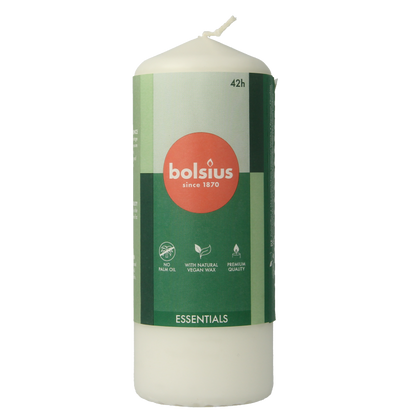 Bolsius Stompkaars 150/58 cloudy white 1 Stuks