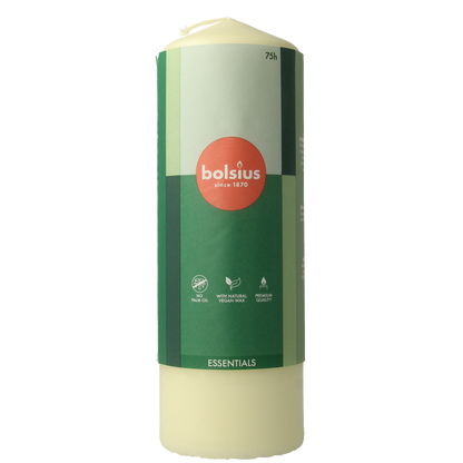 Bolsius Stompkaars 200/68 soft pearl 1 Stuks