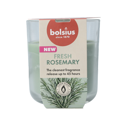 Bolsius Geurglas 97/85 true scents rosemary 1 Stuks