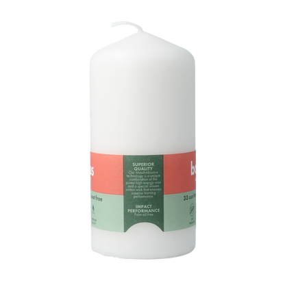 Bolsius Stompkaars 120-58 cloudy white 1.00 Stuks