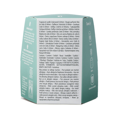 Bolsius Clean light startkit cedarwood & vetiver 1 Stuks