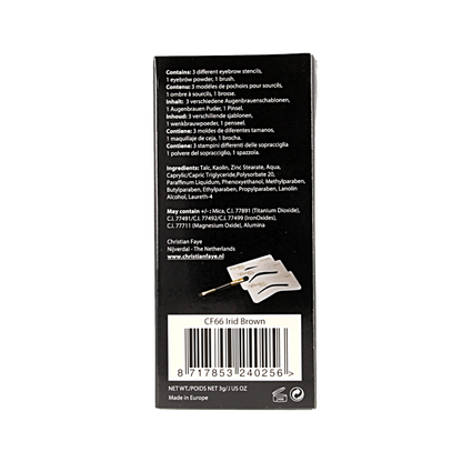 Christian Faye Eyebrow irid brown 3 Gram