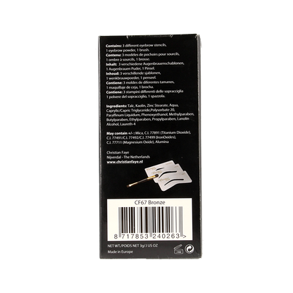 Christian Faye Eyebrow bronze 3.00 Gram