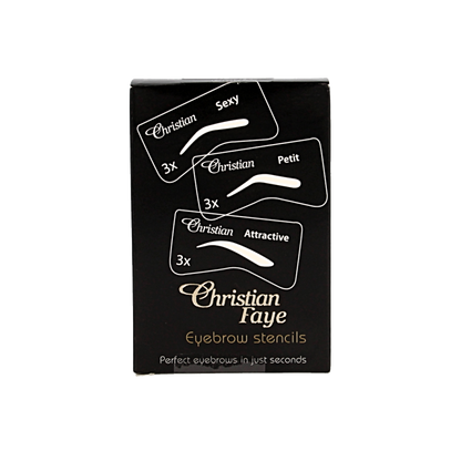 Christian Faye Eyebrow stencil set SPA 1 Set