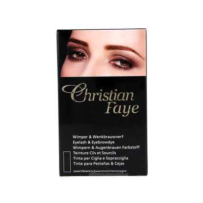 Christian Faye Eyebrow/eyelash dye black 1 Stuks