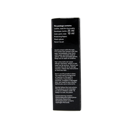 Christian Faye Eyebrow/eyelash dye black 1 Stuks