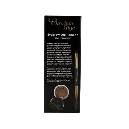 Christian Faye Eyebrow dip pomade dark brown 4.5 Gram
