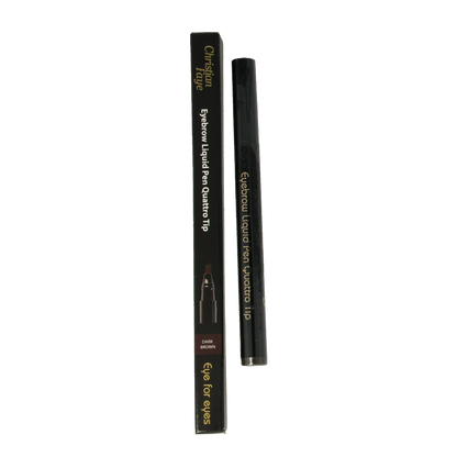 Christian Faye Eyebrow liquid pen quattro tip dark brown 1.3 Gram