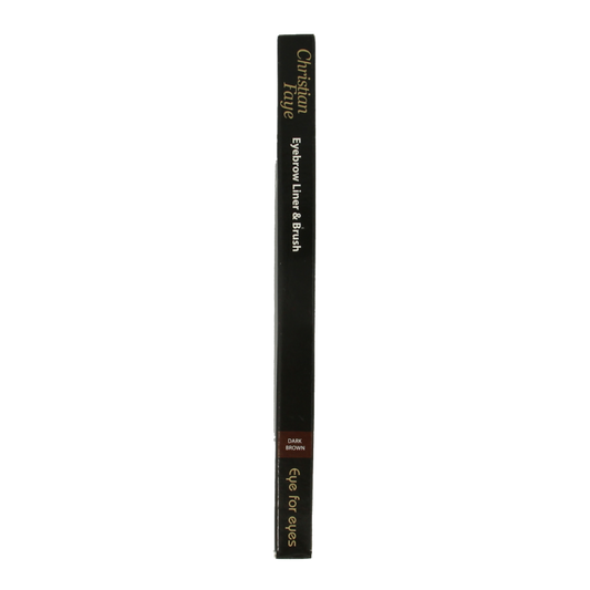 Christian Faye Eyebrow liner & brush dark brown 0.1 Gram