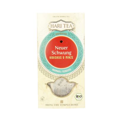 Hari Tea Hibiscus & mint new sensation bio 10.00 Stuks
