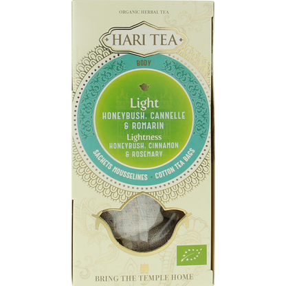 Hari Tea Honeyrush cinnamon rosemary lightness bio 10.00 Stuks