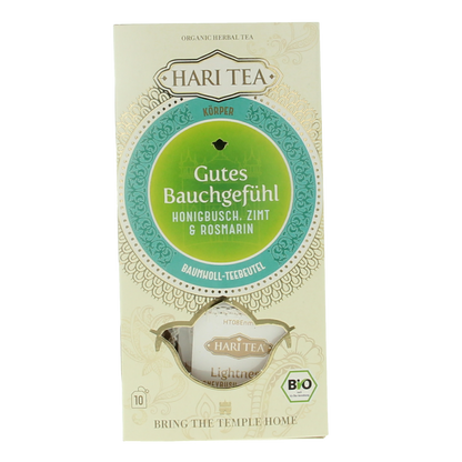Hari Tea Honeyrush cinnamon rosemary lightness bio 10.00 Stuks