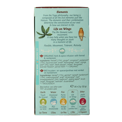 Shoti Maa Air life on wings bio 16.00 Zakjes