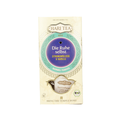 Hari Tea Lemon bal & chamomile sweetheart bio 10 Stuks