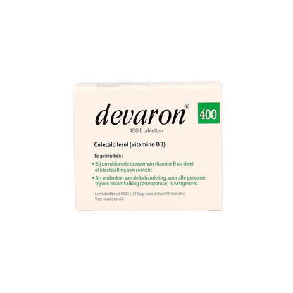 Devaron Colecalciferol 400IE 90.00 Tabletten