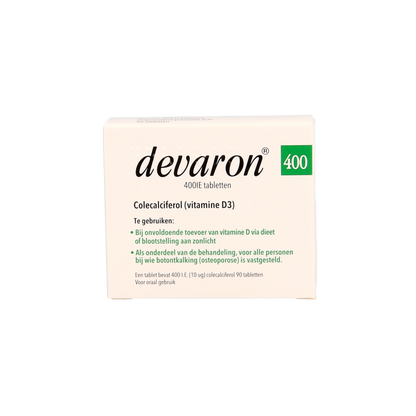 Devaron Colecalciferol 400IE 90 Tabletten