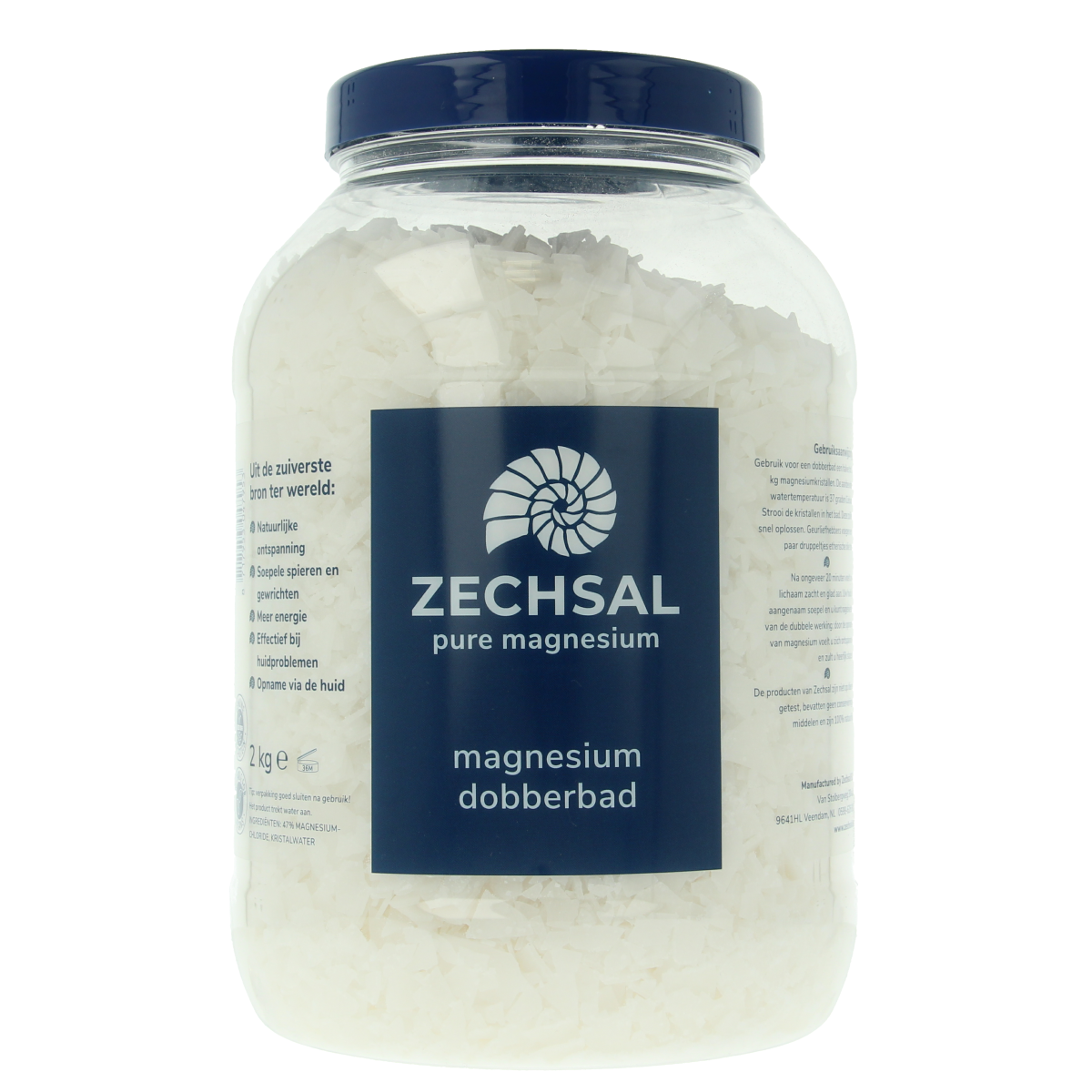 Zechsal Magnesium dobberbad 2.00 Kilogram